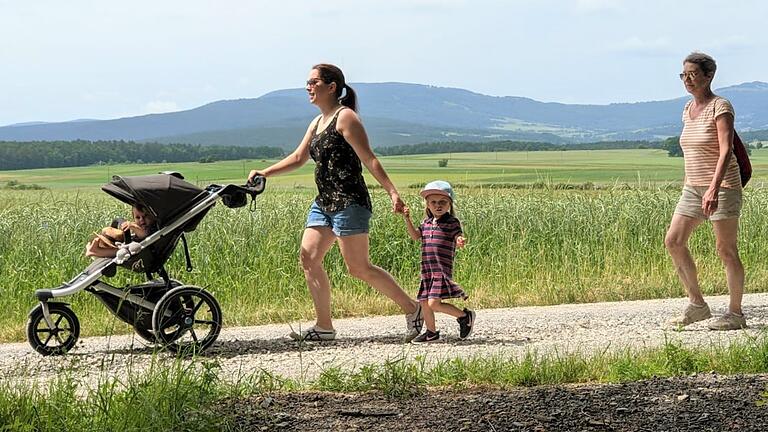 Beim Lauf zur Saueiche in Unterelsbach (Archivbild) wird es neben Wettkampfläufen am Samstag auch die Möglichkeit geben, am Sonntag ohne Zeitdruck eine Runde zu drehen.