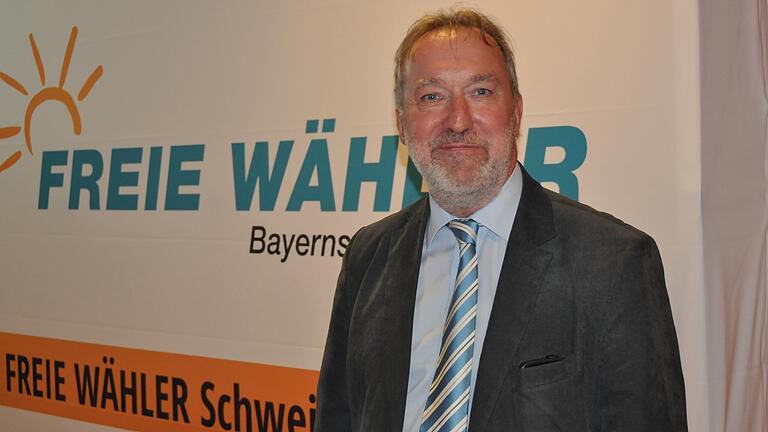 Optimistisch gestimmt: Kreisvorsitzender Edwin Hußlein führt die Kreistagsliste der Freien Wähler für die Wahl 2020 an. Optimistisch gestimmt: Kreisvorsitzender Edwin Hußlein führt die Kreistagsliste der Freien Wähler für die Wahl 2020 an.