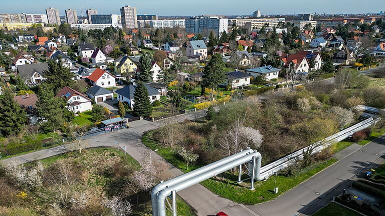 Fernwärme in Leipzig       -  80 Prozent der Fernwärme in Deutschland stammen aus fossilen Energieträgern. (Archivbild)