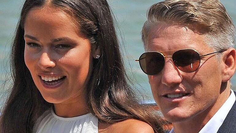 Bastian Schweinsteiger       -  Ana Ivanovic und Bastian Schweinsteiger