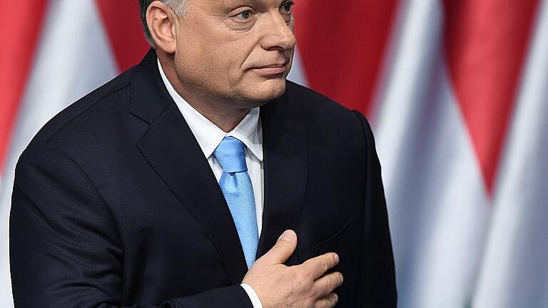 FILES-HUNGARY-EU-ORBAN-POLITICS-VOTE       -  Ungarns Premier und Fidesz-Vorsitzender Viktor Orbán