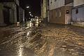 Das Wasser ist weg, der Schlamm bleibt. Gädheim wurde am Freitagabend von einem schweren Gewitter heimgesucht.