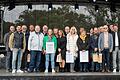 Das Foto zeigt die Geehrten (von links) Volker Weigand, Manuel Stöcker, Norbert Hemmkeppler, Michael Kuhn, Dieter Kleine, Heiko Drexel, Marion Schmittner, Ines Bozesan, Atiye Erensay, Michael Schneider, Ilke Weiß, Matthias Noé, Iris Ziermann, Claudia Schmidt, Sven Weichsel, Andreas Fiedler, Jakob Falkenstern, Andreas Brohm, Florian Ott, Bernd Warnemünde und Julian Böpple.