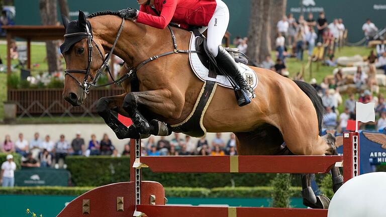 Kendra Claricia Brinkop       -  Die nachnominierte Kendra Claricia Brinkop reitet mit Tabasco in Aachen für die Nationalmannschaft.