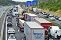 Stau auf der A3 bei Würzburg: Der ADAC Nordbayern rechnet zum Ferienbeginn mit mehr Verkehr auf Bayerns Autobahnen.