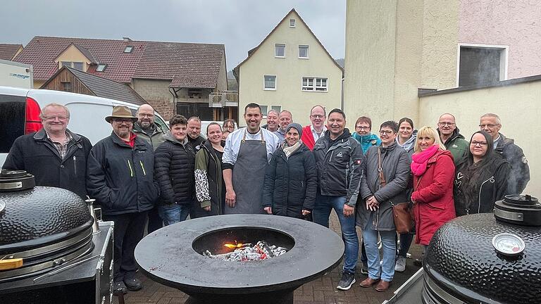 Die Teilnehmer des Grillseminars.