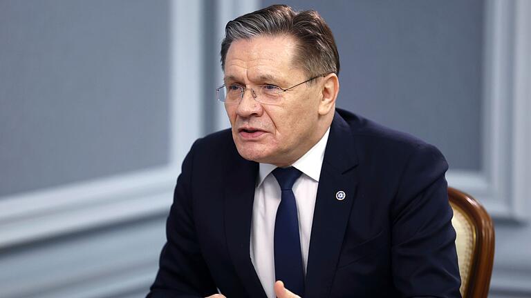 Rosatom-Generaldirektor beim russischen Ministerpräsidenten - Der Chef der russischen Atomagentur Rosatom, Alexej Lichatschow, warnt für den Gefahren für das Kernkraftwerk im russischen Kursk und im von Mokau besetzten AKW Saporischschja in der Ukraine. (Archivbild) Rosatom-Generaldirektor beim russischen Ministerpräsidenten - Der Chef der russischen Atomagentur Rosatom, Alexej Lichatschow, warnt für den Gefahren für das Kernkraftwerk im russischen Kursk und im von Mokau besetzten AKW Saporischschja in der Ukraine. (Archivbild)