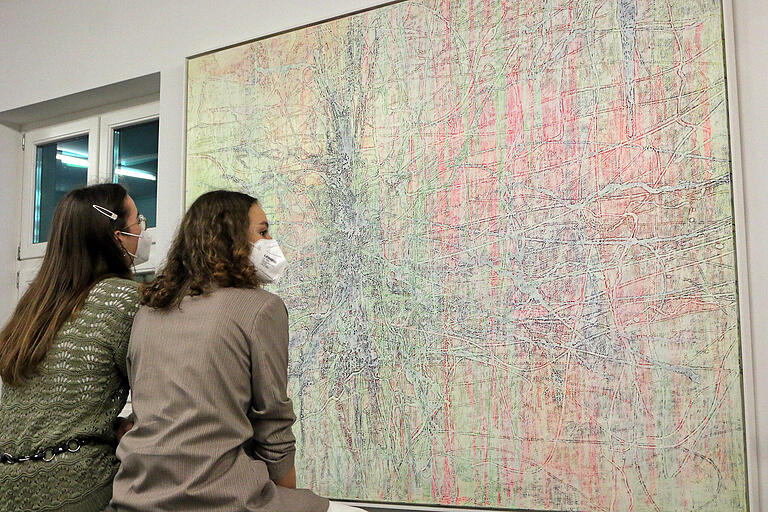 Die Ausstellung 'Alexander Höller Expansion' im Kunstsalong des Kunstvereins Schweinfurt ist seit 28. Januar eröffnet. Die Ausstellung 'Alexander Höller Expansion' im Kunstsalong des Kunstvereins Schweinfurt ist seit 28. Januar eröffnet.