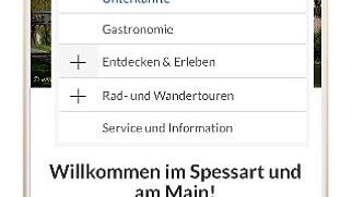 Die neue progressive Web-App des Tourismusverbands Spessart-Mainland bündelt Informationen für Besucher der Region.