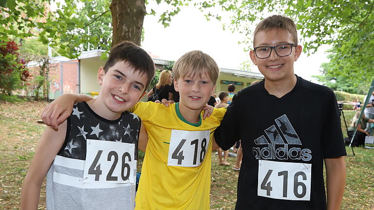 Impressionen von der Schulsportveranstaltung 'Swim & Run' im Geomaris in Gerolzhofen am 12. Juli 2023.