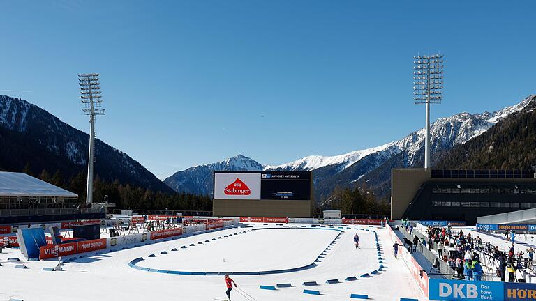 Austragungsorte der Olympischen Winterspiele 2026       -  In Antholz fanden Modernisierungsarbeiten statt.