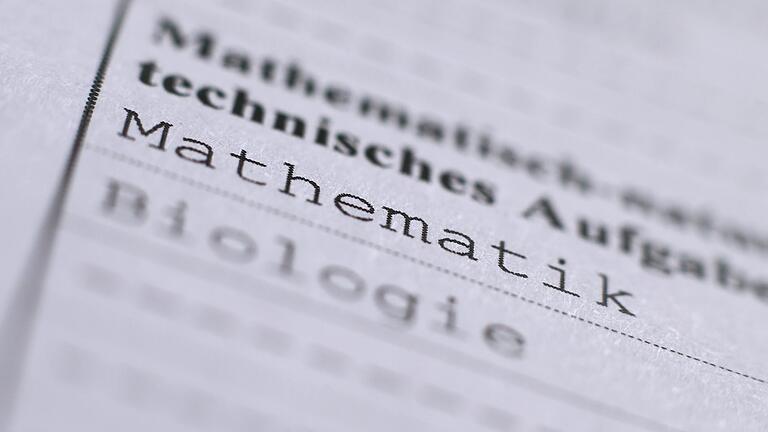 Antwort auf den Samstagsbrief: Mehr als nur Mathe-Abi       -  Das diesjährige Mathe-Abi sorgte für Gesprächsstoff unter Schülern, Lehrern und Eltern.