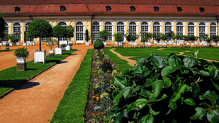 Die Orangerie: damals wie heute ein Ort zum Feiern und Repräsentieren.