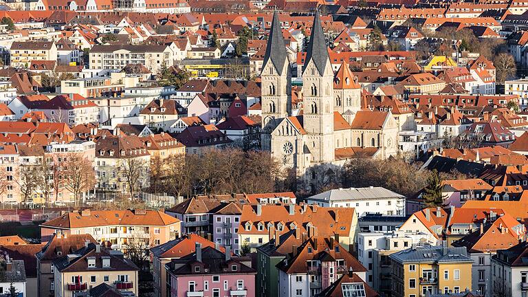 2023 soll auch Würzburg einen Qualifizierten Mietspiegel erhalten: Blick auf den Stadtbezirk Sanderau.