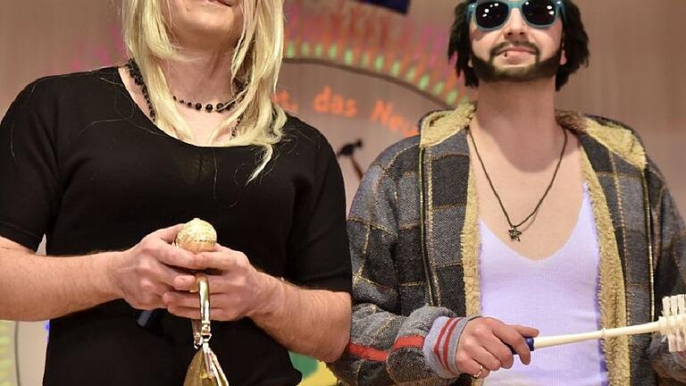Markus Simon und René Haßfurther als Tom und Heidi.