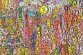 James Rizzi (&quot;Love in the Heart of the City&quot;) begegnet in der Galerie Gabriele Müller der strengen Kunst der Gruppe Zero.