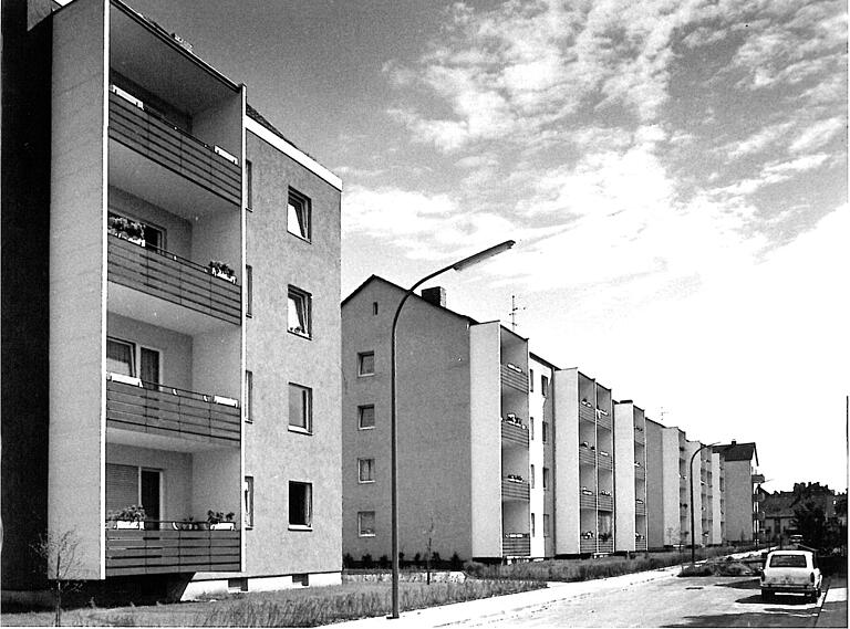 Eine Ansicht der Gartenstraße aus den 1960er Jahren. Eine Ansicht der Gartenstraße aus den 1960er Jahren. 