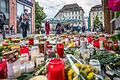 Am Barbarossaplatz in Würzburg tötete ein psychisch kranker Mann am 25. Juni 2021 mehrere Menschen mit einem Messer.&nbsp;