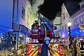 Bei einem Wohnungsbrand in der Marktheidenfelder Altstadt kam am frühen Donnerstagmorgen eine Person ums Leben. Drei weitere Bewohner des Hauses konnten gerettet werden, eine davon mit schweren Verletzungen.