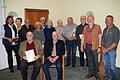 Beim Rhönklub Münnerstadt wurden zahlreiche Mitglieder geehrt. (v.l.): Brigitte Bullinger, Monika Grim, Gerhard Dünisch, Christa Pertsch, Rosina Eckert, Gertrud Jeschke, Erna Kern, Gerhard Lumpe, Hubert Neiber (hintere Reihe) sowie Franz-Josef Sch...       -  Beim Rhönklub Münnerstadt wurden zahlreiche Mitglieder geehrt. (v.l.): Brigitte Bullinger, Monika Grim, Gerhard Dünisch, Christa Pertsch, Rosina Eckert, Gertrud Jeschke, Erna Kern, Gerhard Lumpe, Hubert Neiber (hintere Reihe) sowie Franz-Josef Scheuplein und Georg Schäfer (vorne). Die Ehrennadeln überreichten der Münnerstädter Vorsitzende Egbert Haut (2. v. r.) und Regionsvorsitzender Dieter Büttner