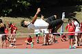 Einen gelungenen Fosbury-Flop zeigt dieser Sportler in Rottershausen. Gesprungen wurde aber auch der Straddle. Fotos: ssp       -  Einen gelungenen Fosbury-Flop zeigt dieser Sportler in Rottershausen. Gesprungen wurde aber auch der Straddle. Fotos: ssp