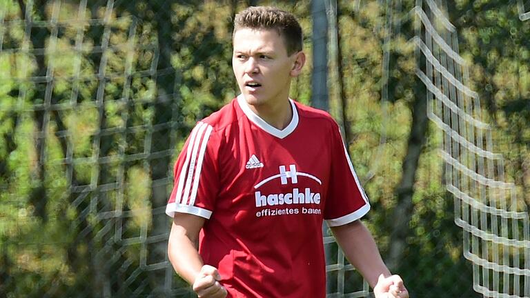 Er erzielte das einzige Tor für den TSV Bad Königshofen: Alexander Erlanov (im Bild).