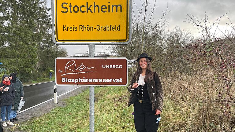 Die Stockheimerin Tina Hartmann brach auf zu ihrer Walz und folgte damit einer jahrhundertealten Tradition.