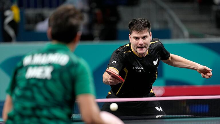 Paris 2024 - Tischtennis - Dimitrij Ovtcharov steht in Paris in der zweiten Runde. Paris 2024 - Tischtennis - Dimitrij Ovtcharov steht in Paris in der zweiten Runde.