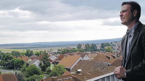 Wunderschöne Landschaft: Bernd Fischer von der Umweltbildungsstätte Oberelsbach lebt gerne in Rhön-Grabfeld.