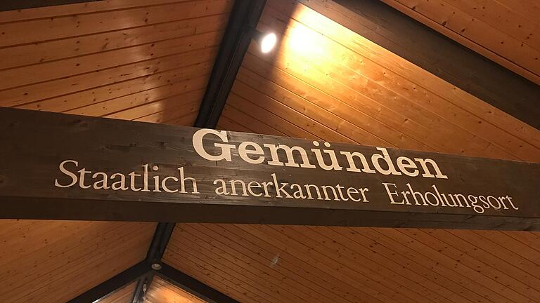 Schriftzug im Foyer der Scherenberghalle