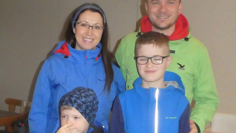 Die Familie Imhof aus Ostheim feierte Premiere beim Rhön-Grabfeld-Cup.