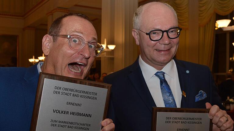 Das sind die neuen Abgesandten der Stadt Bad Kissingen: Volker Heißmann und Martin Rassau. Das sind die neuen Abgesandten der Stadt Bad Kissingen: Volker Heißmann und Martin Rassau.