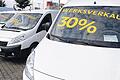Autohändler bietet Neuwagen mit hohem Rabatt an: Wer günstig ein Auto kaufen möchte, hat derzeit so gute Chancen wie lange nicht.