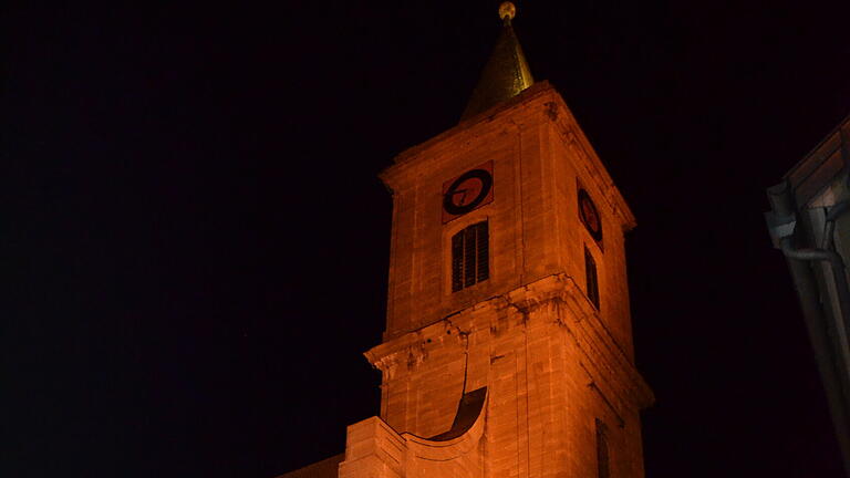 Die Kirche Mariä Himmelfahrt in Bad Neustadt.