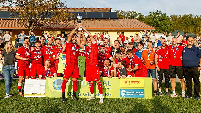 Der TSV Lohr gewinnt den Toto-Pokal-Wettbewerb im Fußball-Kreis Würzburg 2024. Die Lohrer Fußballer besiegen im Endspiel den gastgebenden TSV Rottendorf mit 3:0.