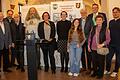 Macher und Unterstützer der Ausstellung (von links): Die Stadträte Willi Dürrnagel und Patrick Friedl, Kulturreferent Benedikt Stegmayer,&nbsp;Wigbert Baumann (Riesengebirgler Heimatkreis Trautenau),&nbsp;Christina Meinusch (Heimatpflegerin der Sudetendeutschen),&nbsp;Stefanie Menke (Studienprojektbetreuerin),&nbsp; Sarina Wald (damalige Studentin), Professor Guido Fackler,&nbsp;Steffen Hörtler (Vorsitzender Landesgruppe Bayern der Sudetendeutschen Landsmannschaft), Zeitzeugin&nbsp;Hannelore Anderl sowie der damalige Student&nbsp;Michael Dehn.