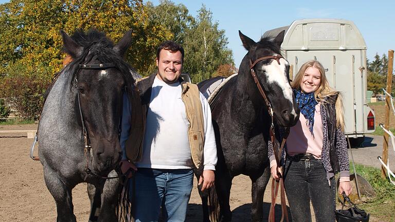 Kevin Krapf (Grossrinderfeld) und Jessica Paschke (Lauda). Kevin Krapf (Grossrinderfeld) und Jessica Paschke (Lauda).