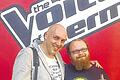 Erfolgsduo: Andreas Kümmert mit seinem Manager Joe Erhardt.