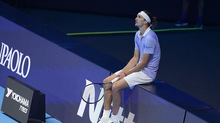 ATP-World Tour Finals in Turin - Halbfinale       -  Alexander Zverev nimmt sich nach einer intensiven Saison eine Pause.