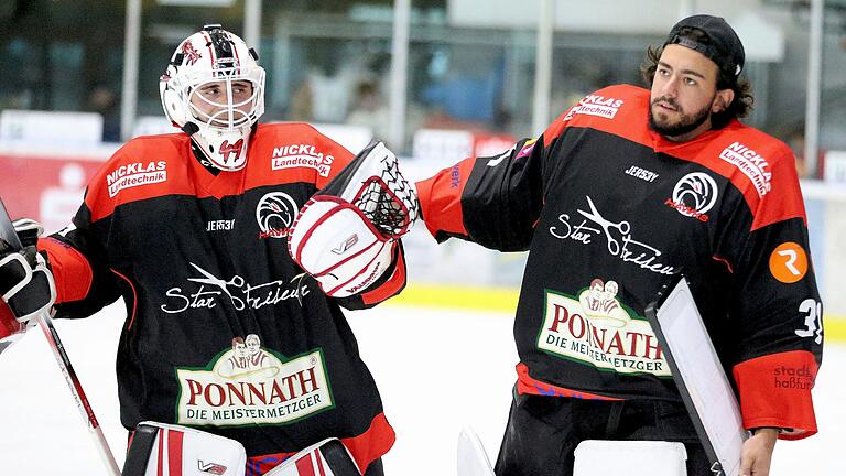 Bilden ab Herbst wieder das Torhüter-Duo bei den Haßfurter Hawks: Nicolas Hetzel (links), der bereits vor einiger Zeit verlängert hat, und Luca Feitl. Bilden ab Herbst wieder das Torhüter-Duo bei den Haßfurter Hawks: Nicolas Hetzel (links), der bereits vor einiger Zeit verlängert hat, und Luca Feitl.