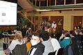 Bei der Preisverleihung: Die Schüler zusammen mit (hinten von links): Katja Schröder, Andrea Deißenberger, Samira Müller (alle Nanonetz Bayern e.V.).&nbsp;