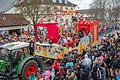 Tausende kamen am Samstagnachmittag nach Heustreu, um den Faschingszug zu bewundern.&nbsp;