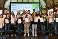 Gruppenbild der Preisträgerinnen und Preisträger.