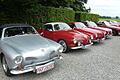 Die VW Karmann Ghia Oldtimer sind am 7. und 8. Juli auf der Landesgartenschau aus nächster Nähe zu bewundern. Foto: Michael Mösinger