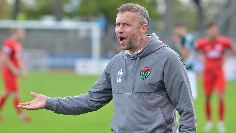Trainer Christian Gmünder hofft zum Jahresabschluss auf einen Sieg des FC 05 Schweinfurt gegen den SV Heimstetten. Trainer Christian Gmünder hofft zum Jahresabschluss auf einen Sieg des FC 05 Schweinfurt gegen den SV Heimstetten.