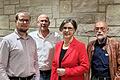 Der neue Verreinsvorstand von Haus &amp; Grund Kitzingen: Harald Sauer (Schriftführer), Dieter Haag (stellvertretender Vorsitzender), Ulrike Kirchhoff (Vorsitzende) und Frank Barthel (Kassier).