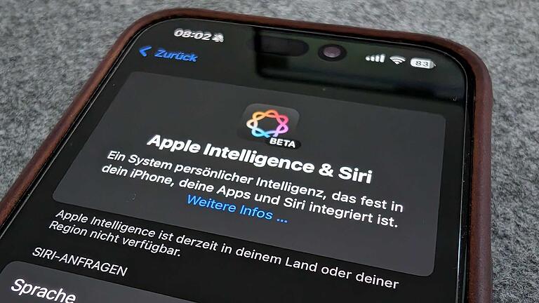Apple Intelligence       -  Hi, Apple Intelligence! Oh, aber noch nicht in Deutschland. Hier gibt es den vollen Funktionsumfang frühestens im Frühjahr 2025.