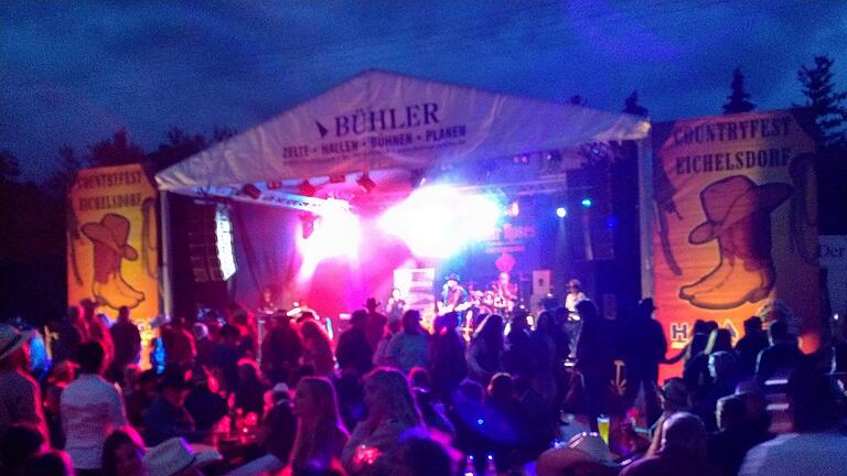 Das 27. Countryfest in Eichelsdorf wartete mit zahlreichen Neuerungen auf.