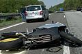 Symbolbild Motorradunfall