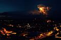 Ein besonderes Wetterphänomen in der Rhön - Cumulonimbus - war am Montagabend auch in Schweinfurt zu sehen.